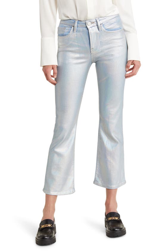 Frame Le Crop Mini Bootcut Jeans In Hologram