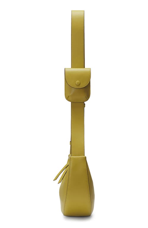 Shop Oryany Rookie Leather Crossbody Bag In Leaf Olive