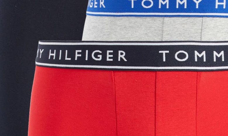 Shop Tommy Hilfiger Boxer Briefs In French Grey