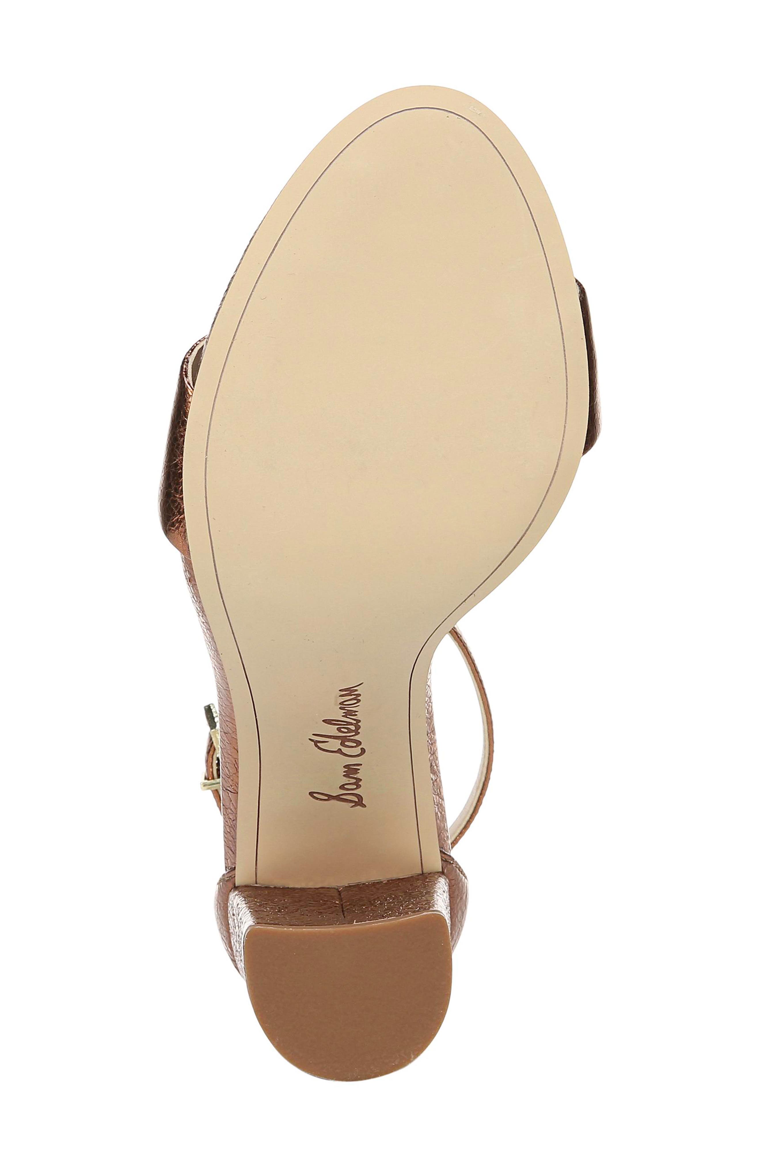 sam edelman yaro metallic