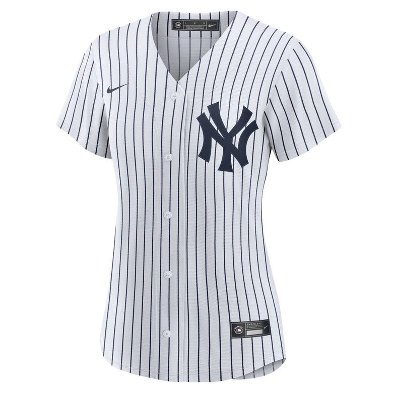 Men's New York Yankees Joey Gallo Nike White/Navy Home Replica Player Jersey