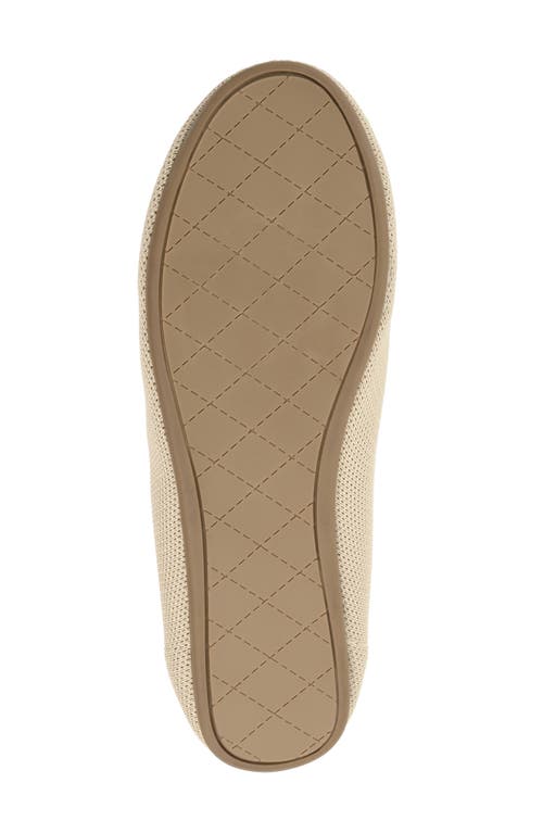 Shop Journee Collection Jersie Knit Ballet Flat In Taupe