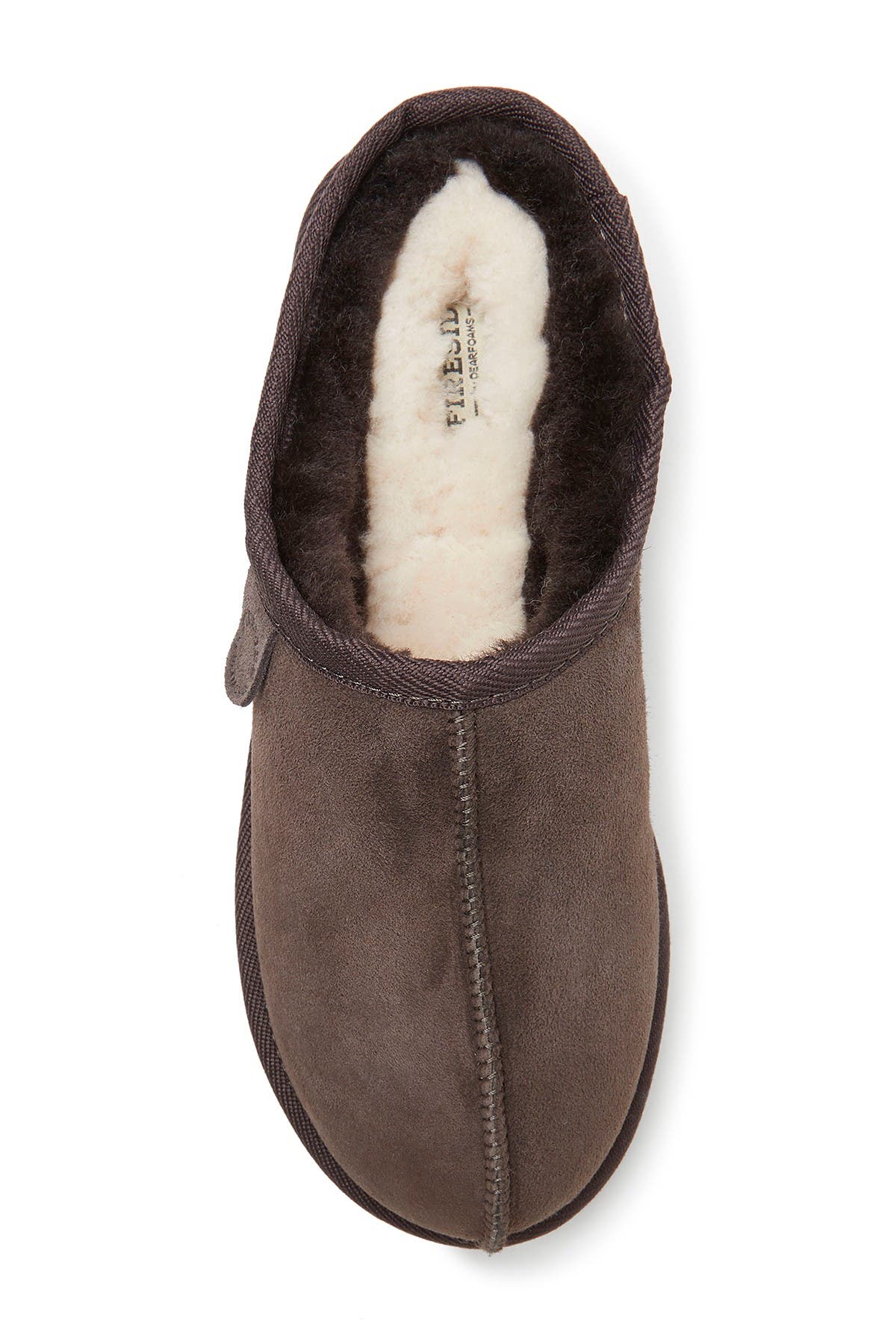 dearfoams fireside grafton genuine shearling lined clog