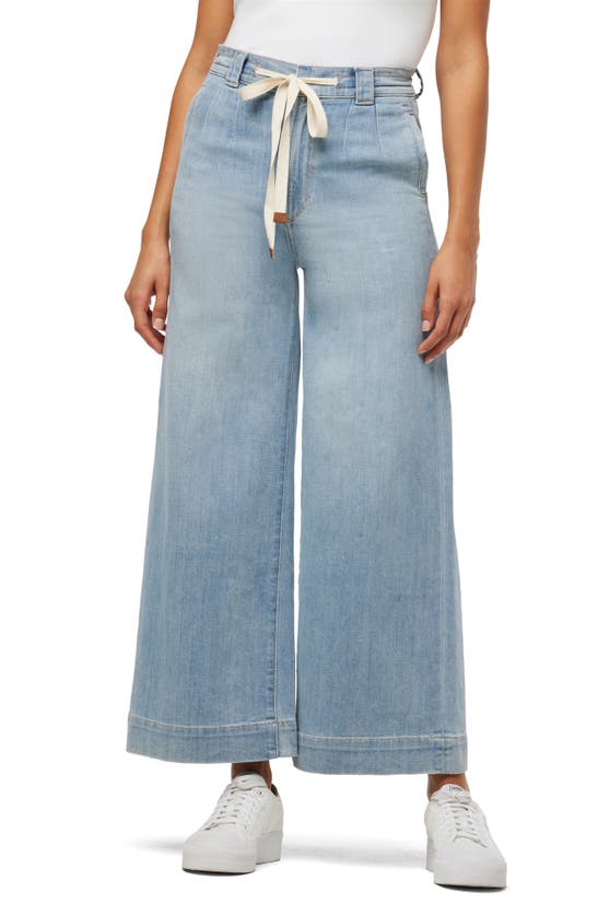 Shop Joe's The Addison High Waist Ankle Wide Leg Trouser Jeans In Admiration