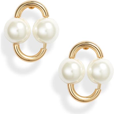 Kate Spade New York Nouveau Imitation Pearl Earrings