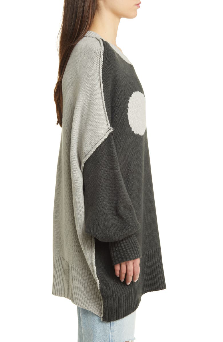 Dressed in Lala Yin & Yang Oversize Sweater Nordstrom
