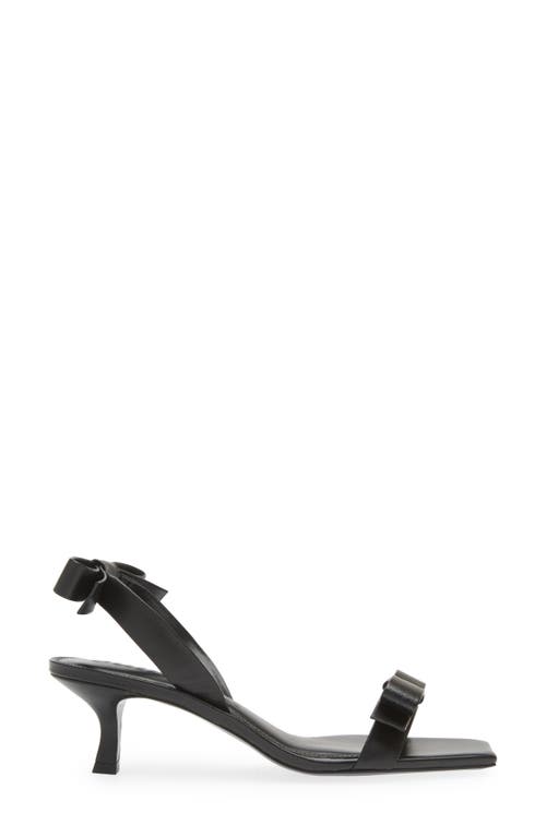 Shop Cult Gaia Tyla Slingback Kitten Heel Sandal In Black