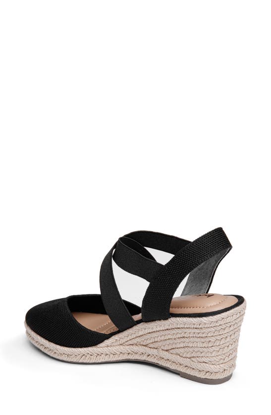 Shop Me Too Skylen Espadrille Wedge Sandal In Black