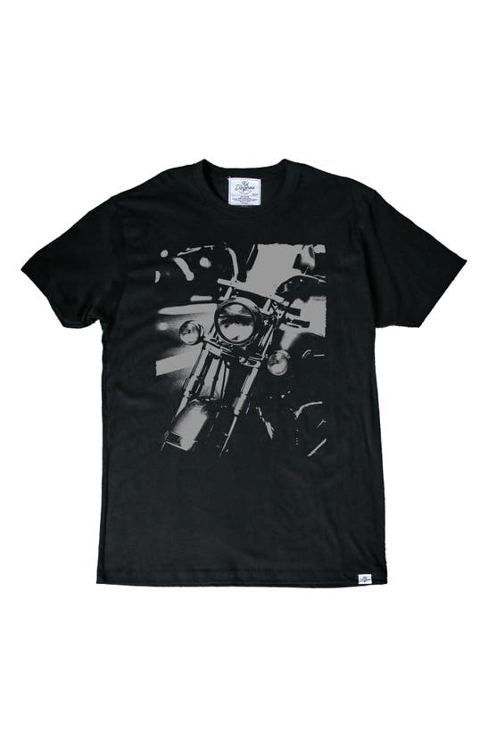 Shop Kid Dangerous Chopper Graphic T-shirt In Black