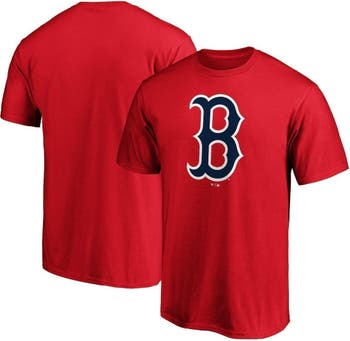 Men's Fanatics Branded Navy/Heathered Gray Boston Red Sox Big & Tall Colorblock T-Shirt
