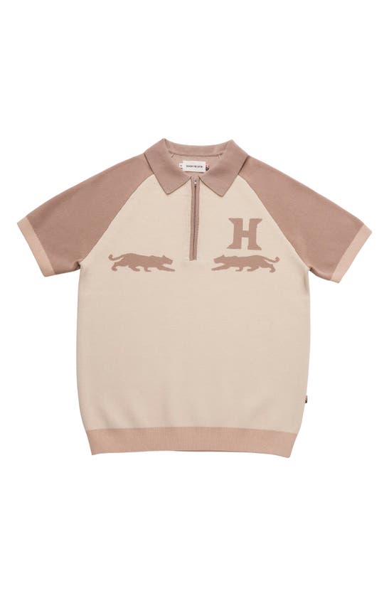 Shop Honor The Gift Rosecrans Knit Polo In Cream