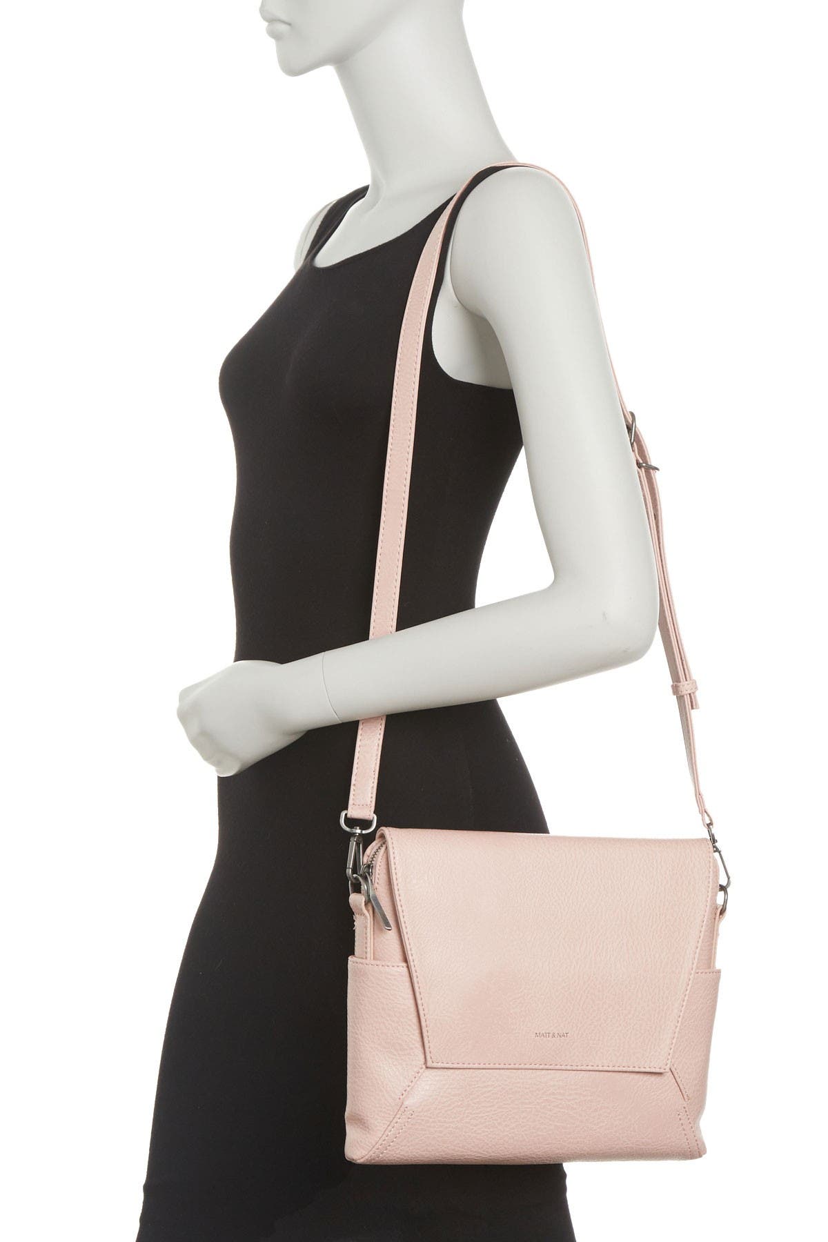 Matt & Nat 'minka' Faux Leather Shoulder Bag In Pebble | ModeSens