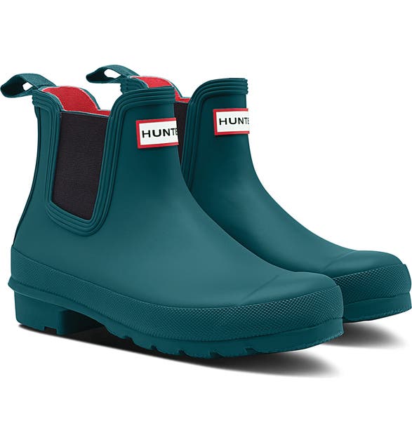 Hunter Original Play Rain Bootie In Dragonfly Blue Modesens Hunter Original Play Rain Bootie In Dragonfly Blue Modesens
