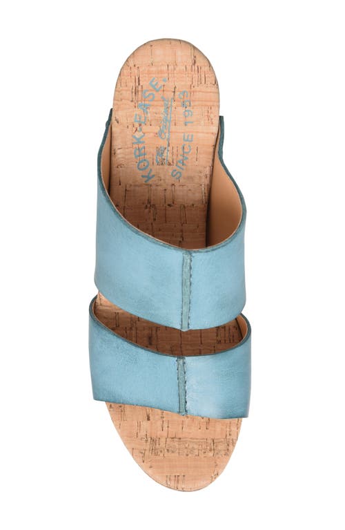 Shop Kork-ease ® Darra Slide Sandal In Turquoise F/g