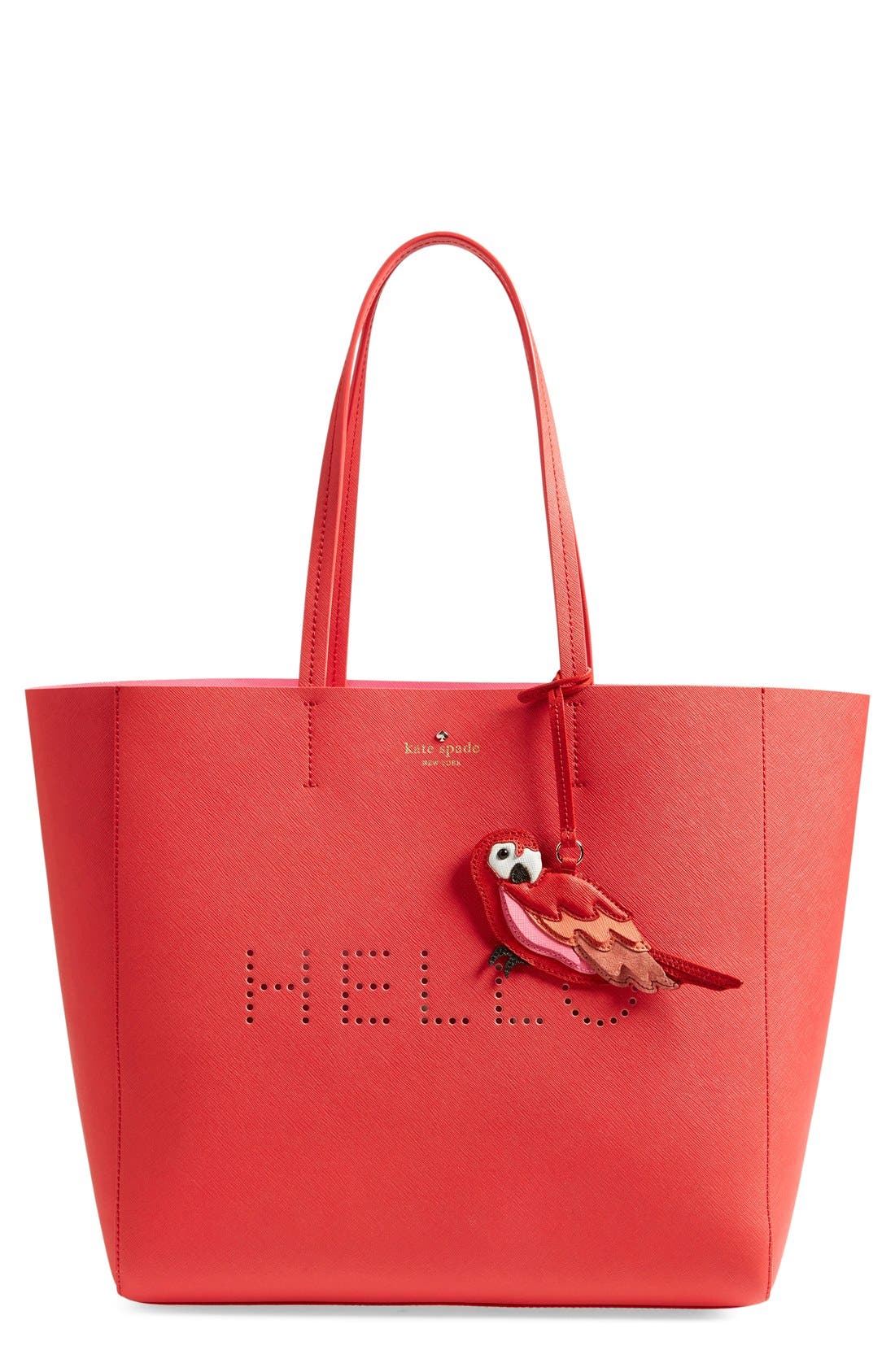 kate spade new york 'flights of fancy hallie' saffiano leather tote Nordstrom