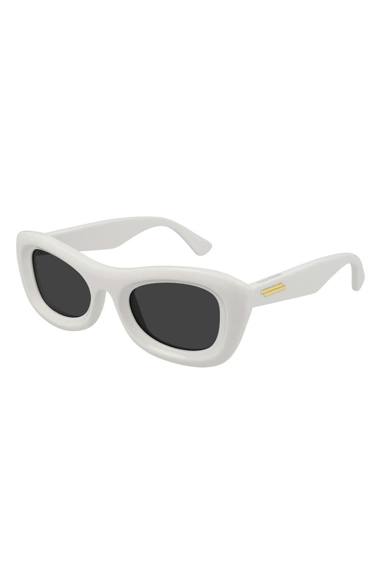 Bottega Veneta 51mm Square Sunglasses, Main, color, 