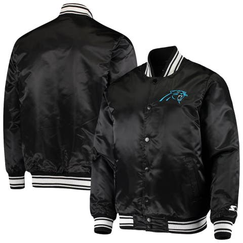 Starter NFL Men's Satin Button Down Jacket 