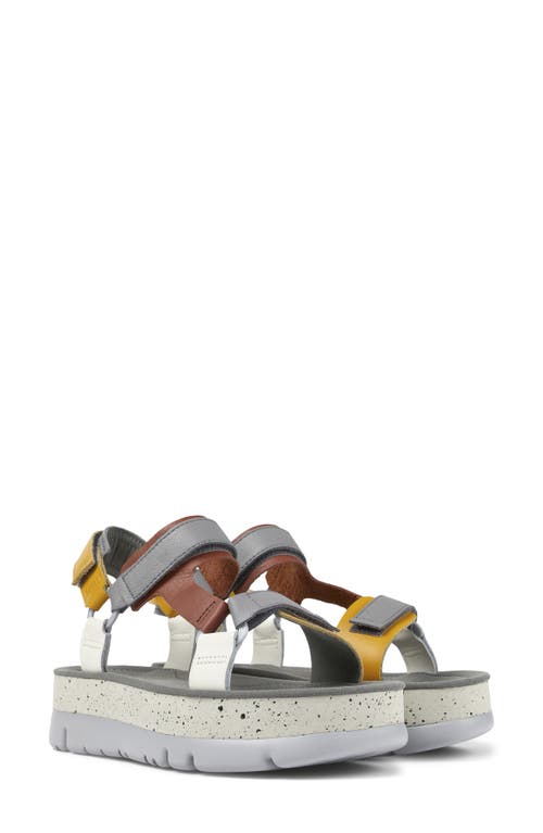 Camper Oruga Platform Sandal Multi at Nordstrom