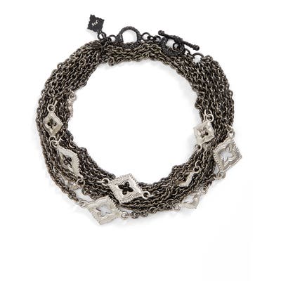 Armenta New World Double Wrap Scroll Bracelet