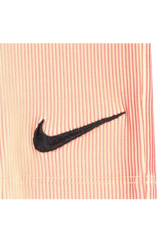 Shop Nike Meta-morph Dri-fit T-shirt & Bike Shorts Set In Soft Yellow