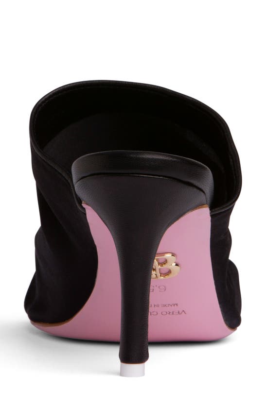 Shop Beautiisoles Lana Slide Sandal In Black