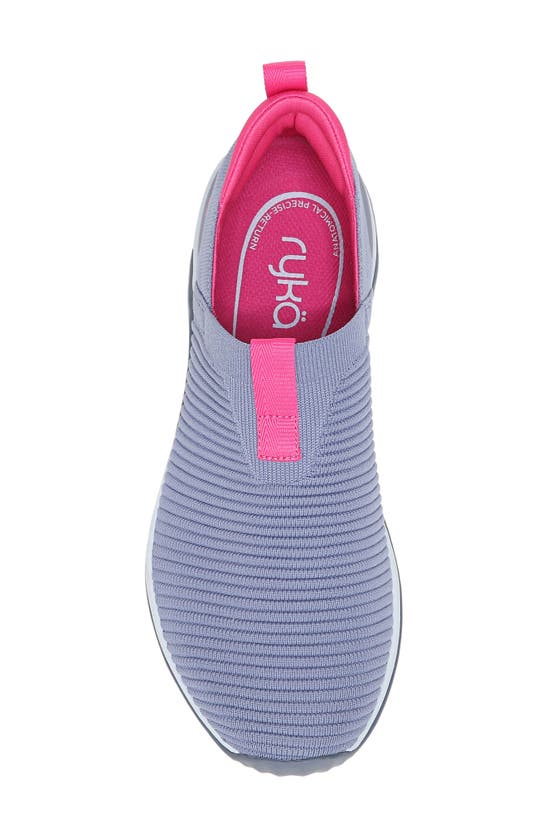 Ryka Women's Echo Knit Slip-on Trainers Women's Shoes In Light Blue ...