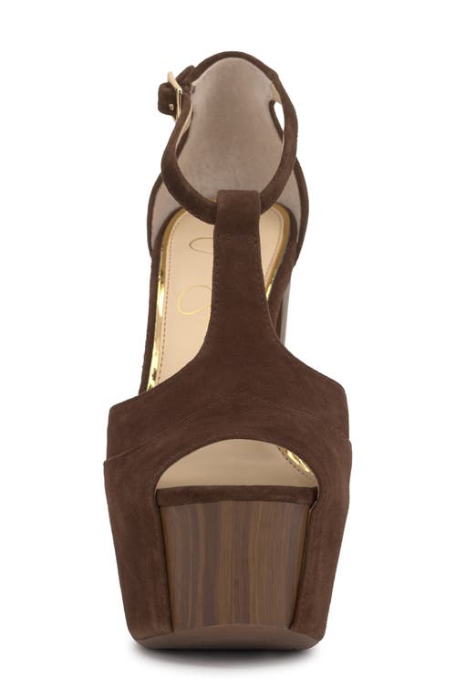 Shop Jessica Simpson 'dany' Sandal In Walnut