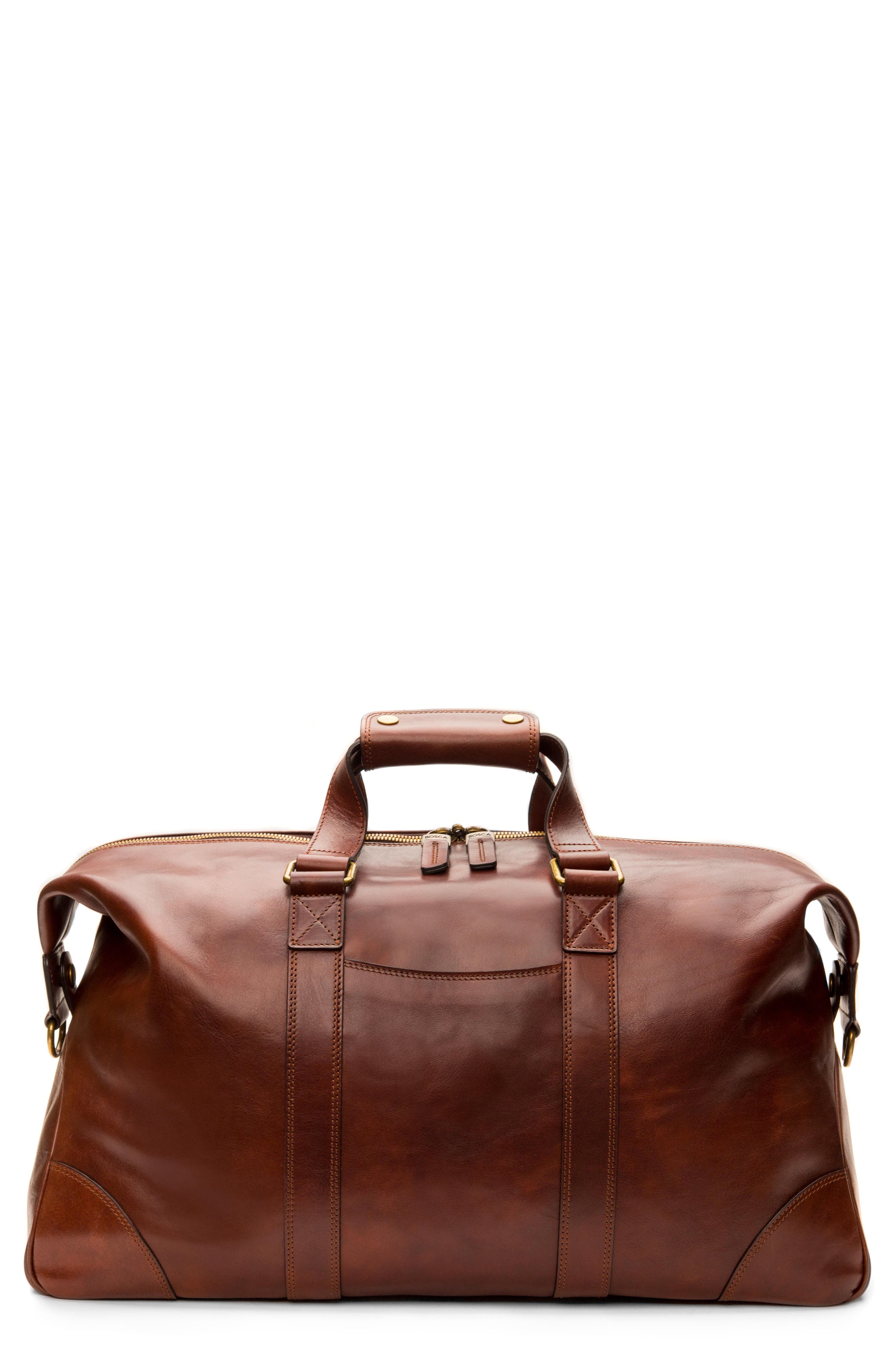 Bosca Leather Duffle Bag Nordstrom