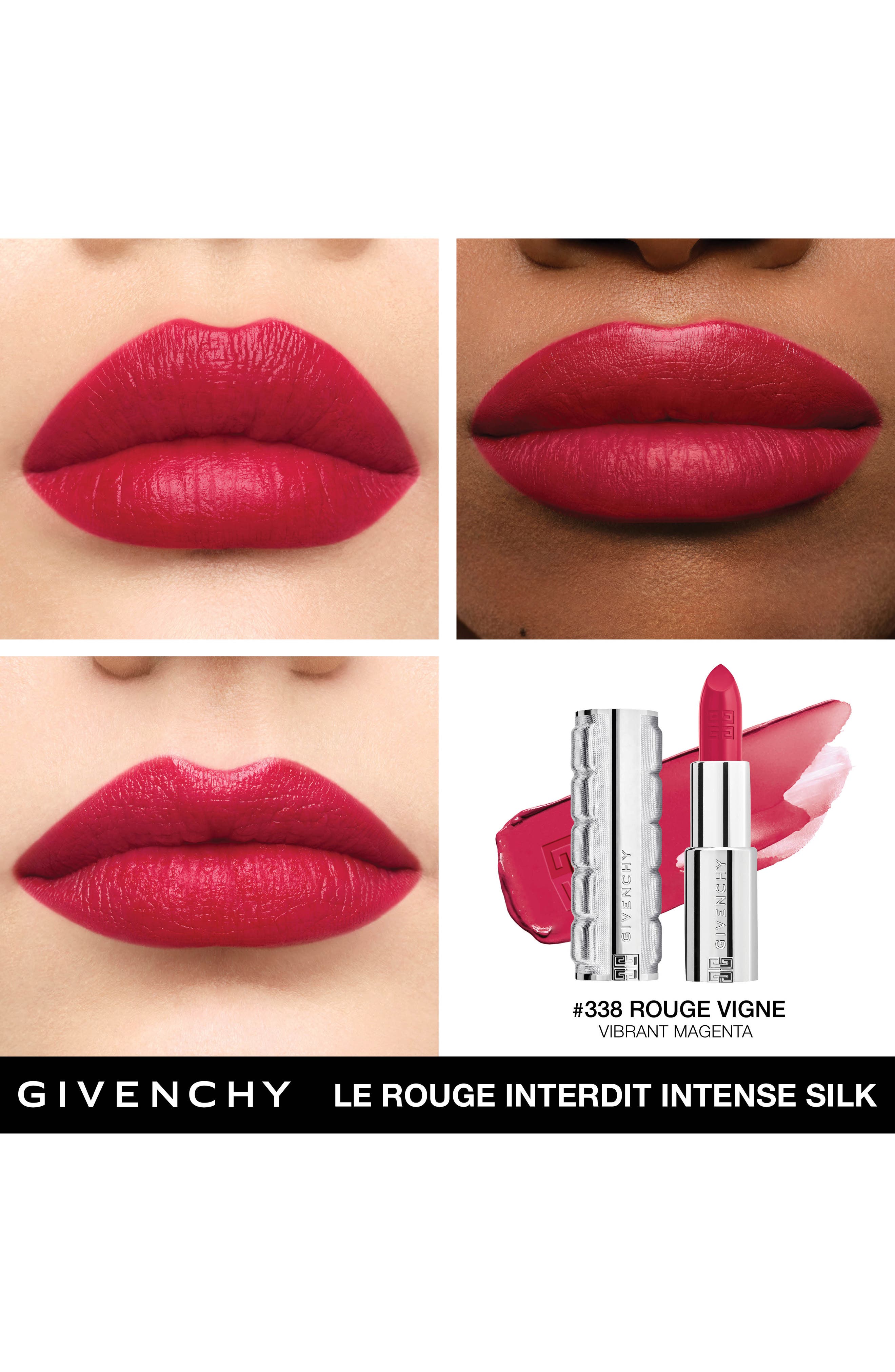 Rouge Interdit Intense Silk Satin Matte Lipstick - Givenchy