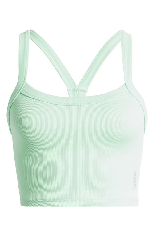 Shop Fp Movement By Free People Free People Fp Movement All Clear Rib Crop Camisole In Bright Jade