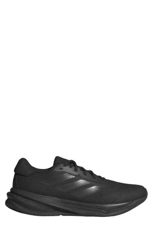 Shop Adidas Originals Adidas Supernova Stride Running Shoe In Black/black/black