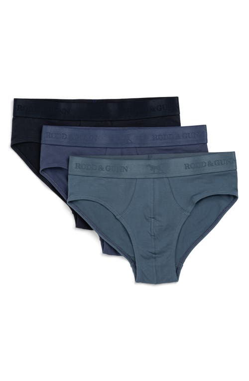 Shop Rodd & Gunn 3-pack Gunn Shy Briefs In The Blues