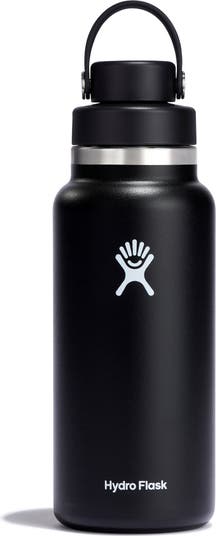 Hydro Flask Dining | Hydro Flask 32-Ounce Wide Mouth Bottle with Straw Lid & Flex Boot in Cool Grey | Color: Gray | Size: Os | Thriftingbabe's Closet