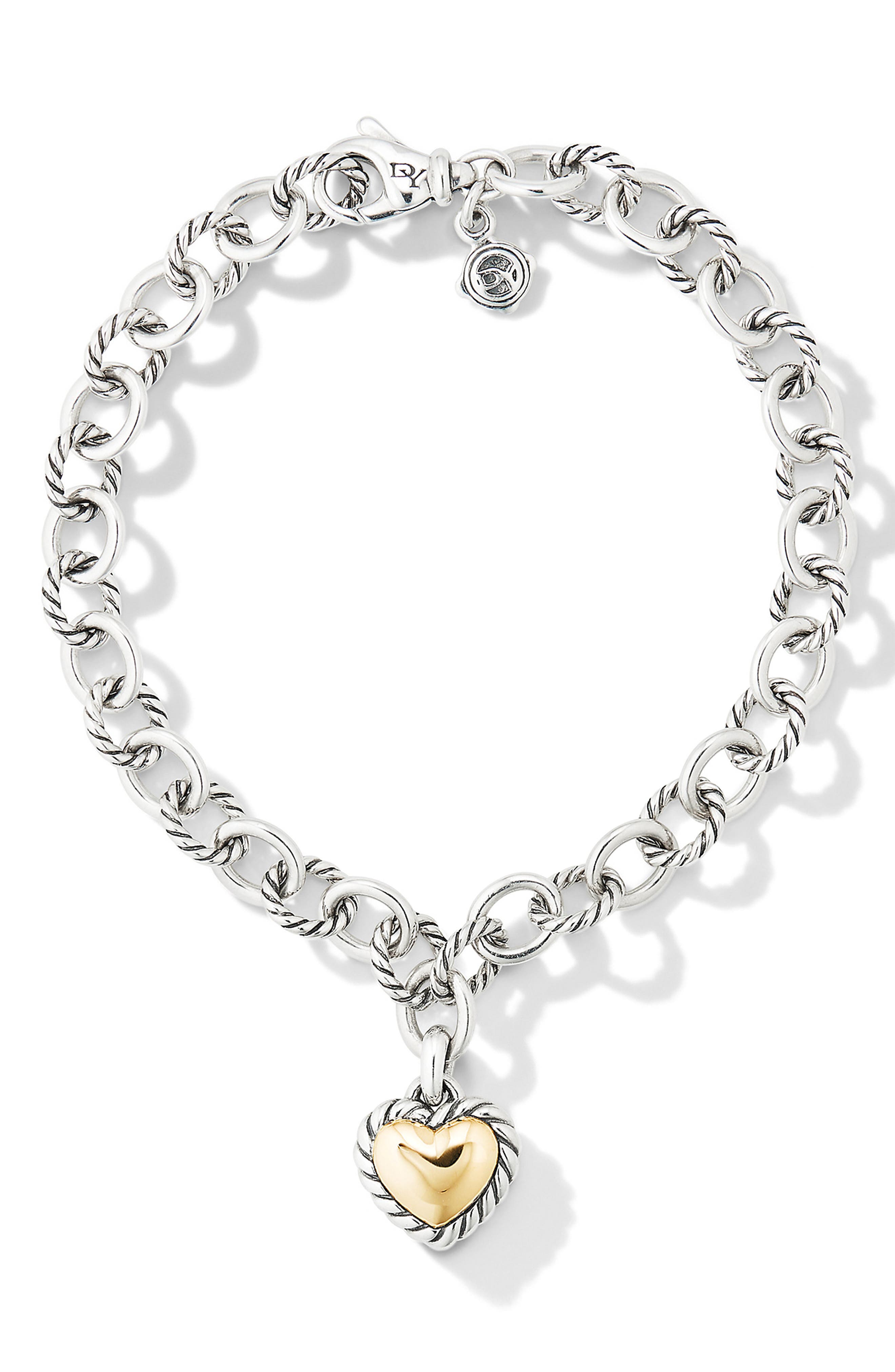 david yurman cable cookie classic heart necklace