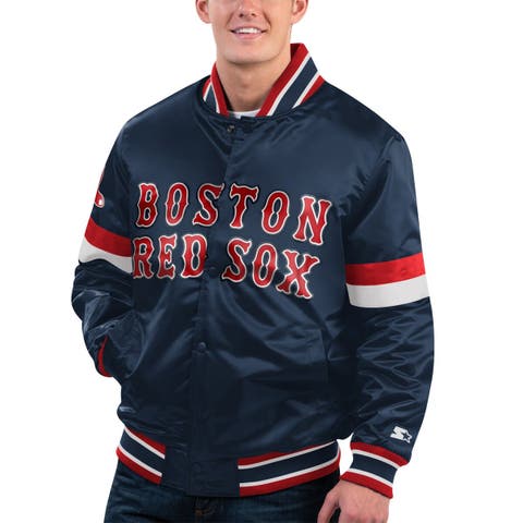Bomber Full Snap Boston Red Sox Jacket - Jackets Expert
