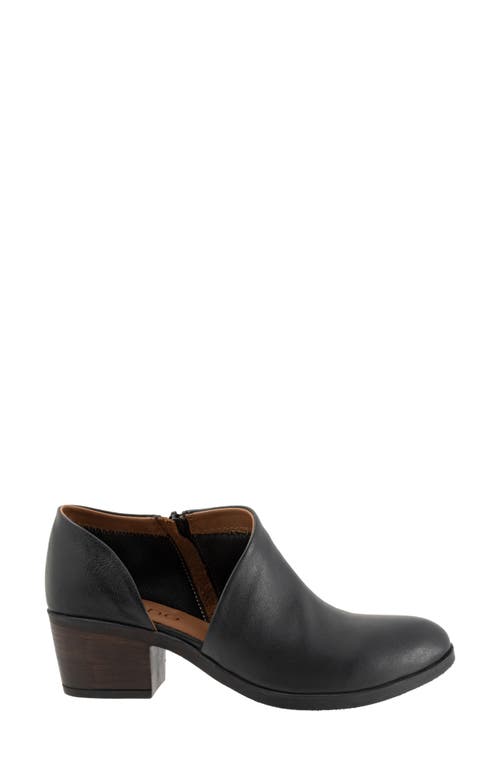 Bueno Caitlin Zip Bootie In Black