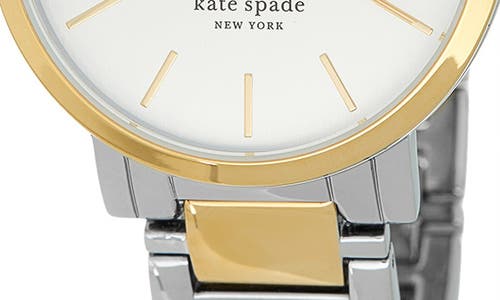 Kate Spade New York Gramercy Two-tone Bracelet Watch, 38mm In No Color