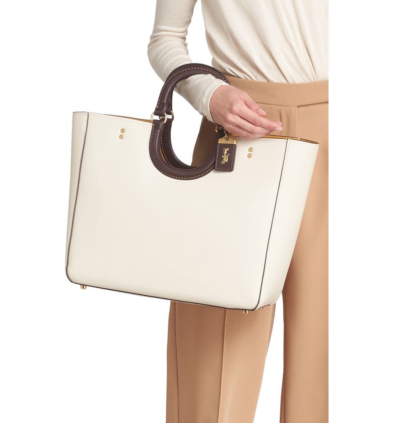 COACH Rae Colorblock Glovetanned Leather Tote | Nordstrom
