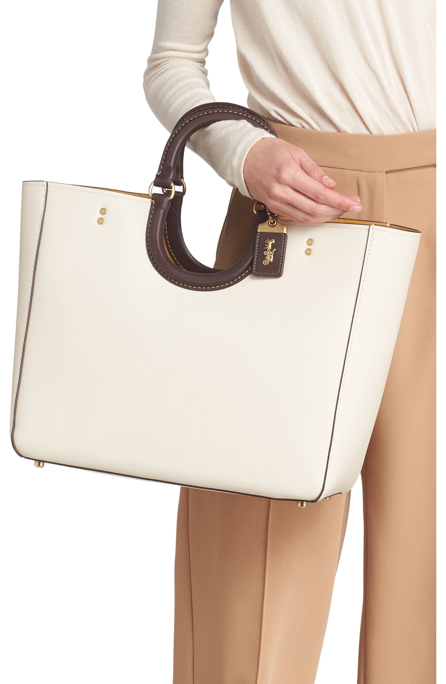 COACH Rae Colorblock Glovetanned Leather Tote | Nordstrom