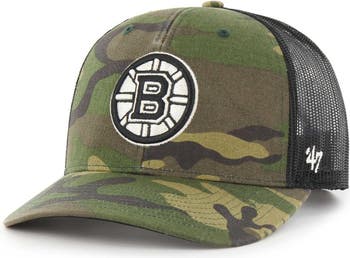 Men's '47 Black Boston Bruins Classic Franchise Fitted Hat Size: Small