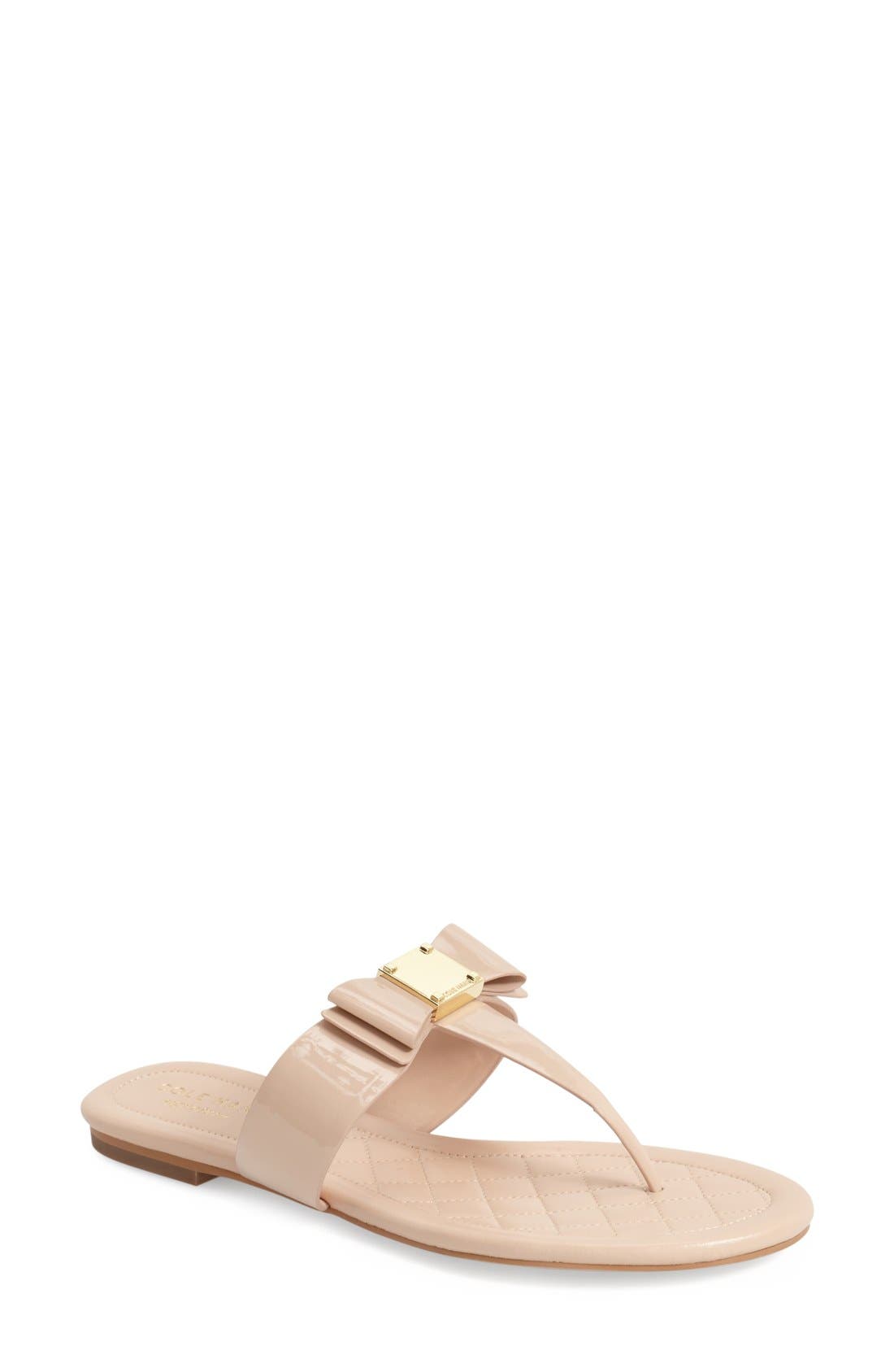 cole haan tali bow flat