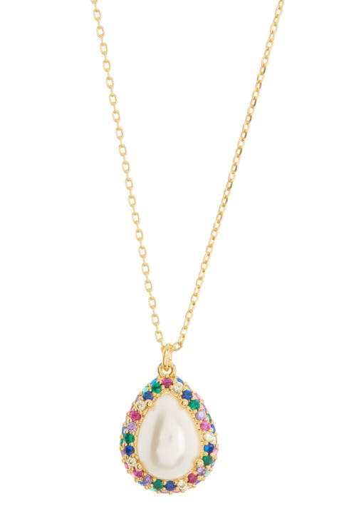 Kate spade sale pendant necklace nordstrom