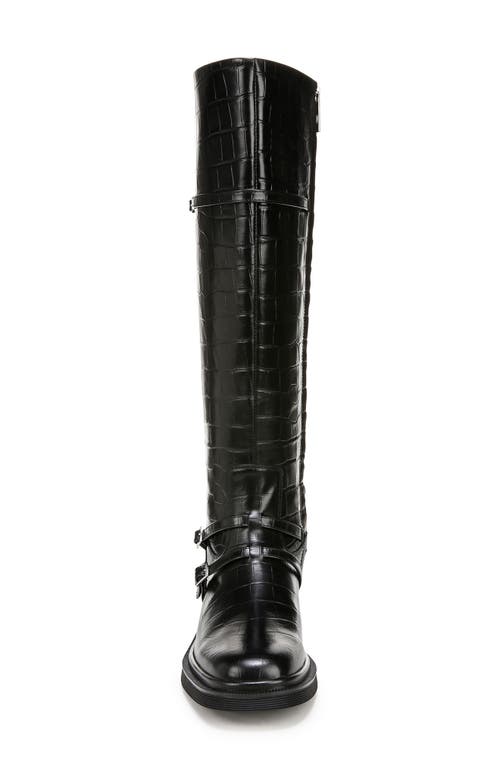 Shop Sarto By Franco Sarto Ainsley Knee High Boot In Black Croc Print