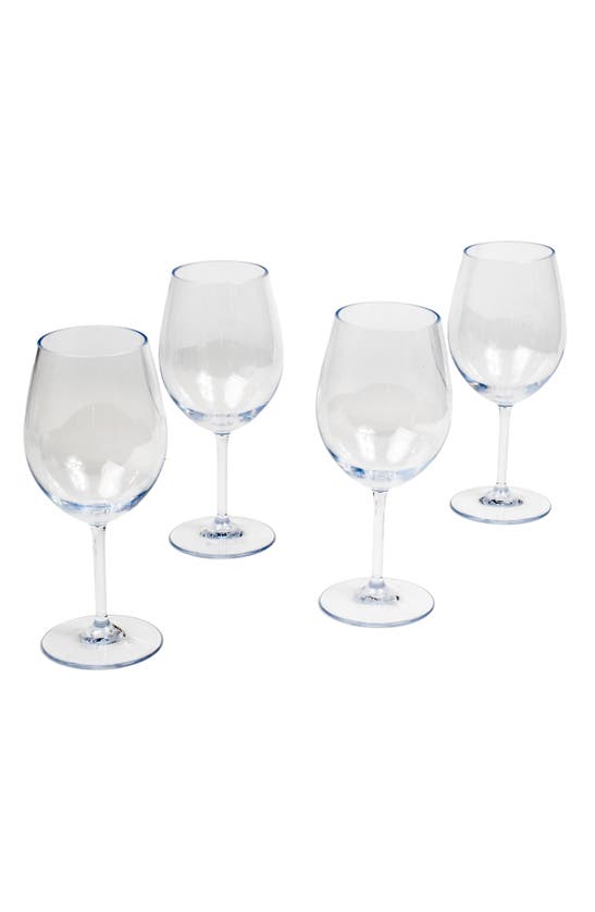 Tarhong Montana Set Of 4 Goblets In Transparent