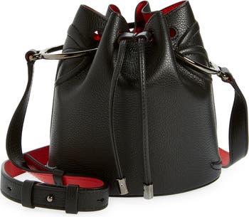 By My Side - Bucket bag - Grained calf leather - Black - Christian