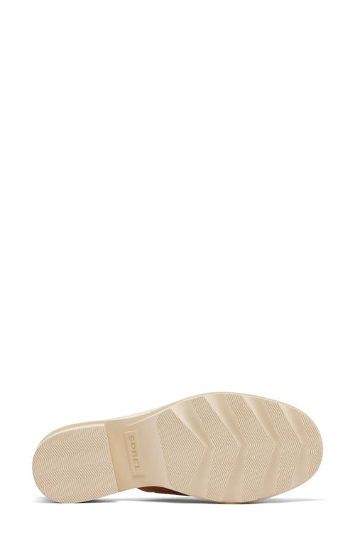 Sorel Joanie Platform Slide Sandal In Honest Beige/bleached Ceramic