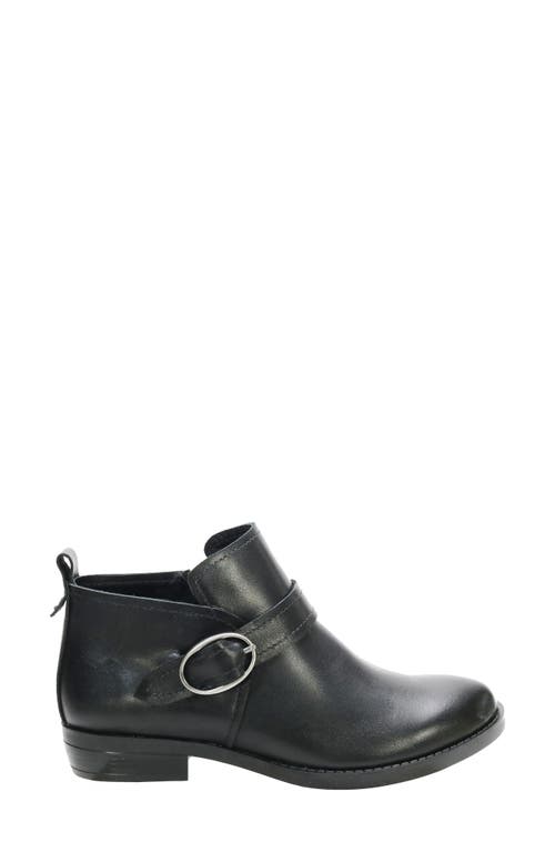 Shop David Tate Maverick Bootie In Black Antique Leather