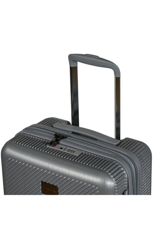 Champs Iconic Ii Carry-on Hardside Suitcase In Silver