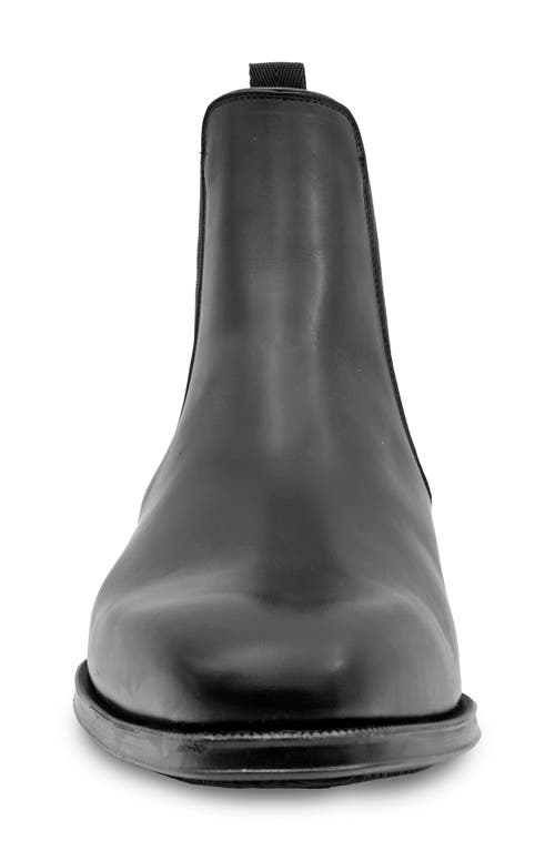 Mezlan Cervantes Plain Toe Chelsea Boot In Black