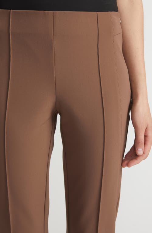 Shop Lafayette 148 New York Gramercy Acclaimed Stretch Pants In Wood